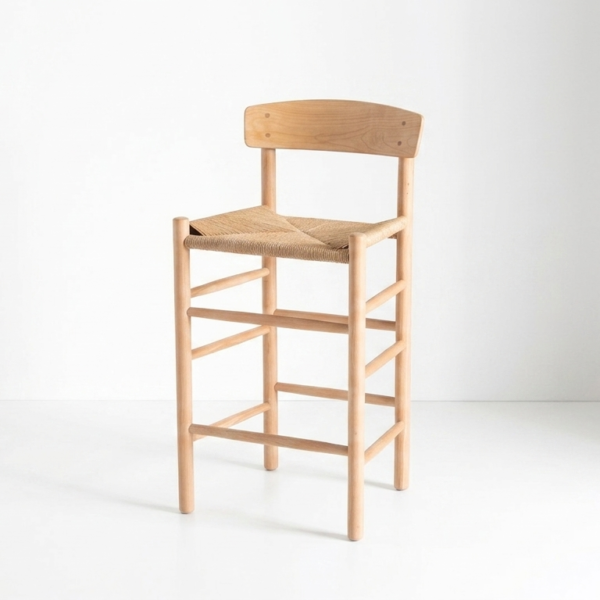 BANQUETA NORDICA CON RESPALDO LENGA