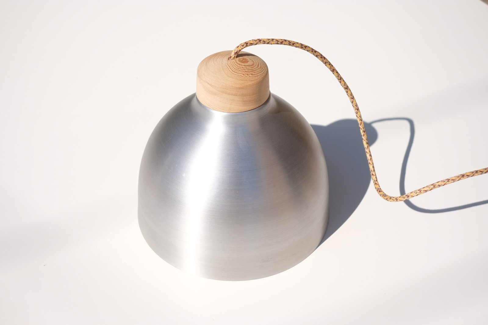 LAMPARA COLGANTE 25 CM ALUMINIO - Imagen 2