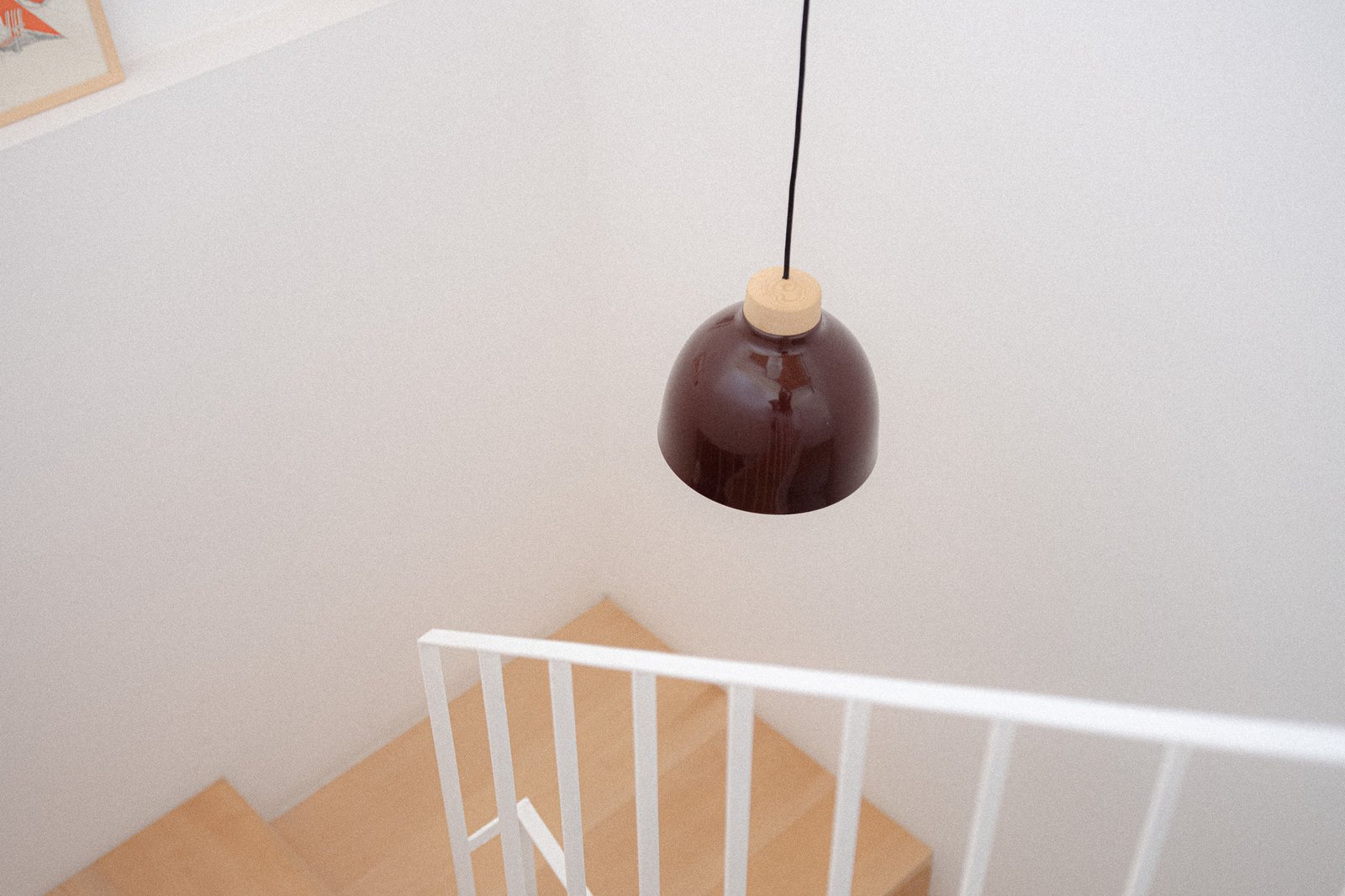 LAMPARA COLGANTE 25 CM BORDO BRILLANTE - Imagen 2